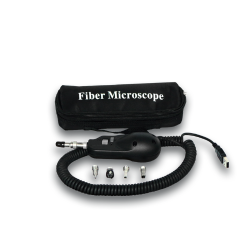 microscopio para fibra óptica