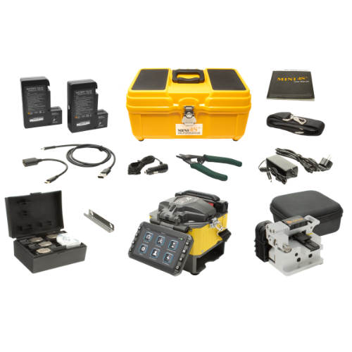 Empalmadora de fibra óptica FiberFox MINI4S+