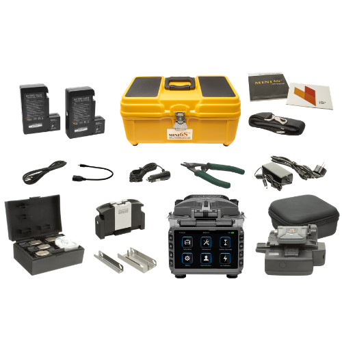 Empalmadora de fibra óptica FiberFox MINI6S+