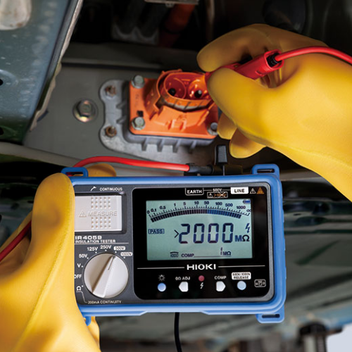 Probador de aislamiento para vehículos eléctricos HIOKI IR4059