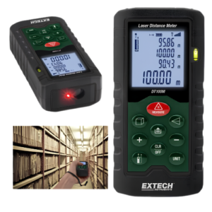 Medidor de distancia láser Extech DT100M