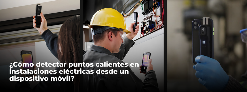 ¿cómo realizar inspecciones térmicas desde un dispositivo móvil?